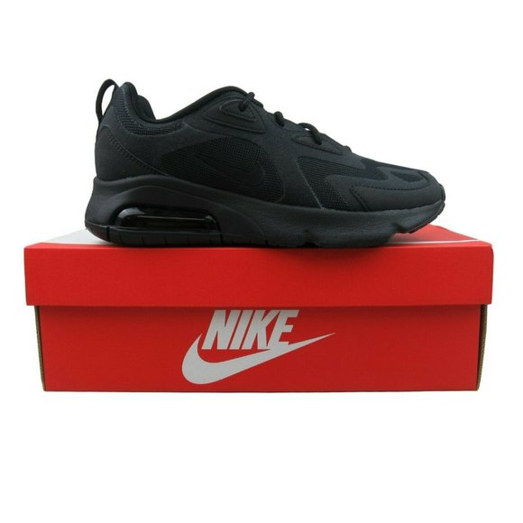 Nike Shoes - Nike Air Max 200 Athletic Shoes Triple Black